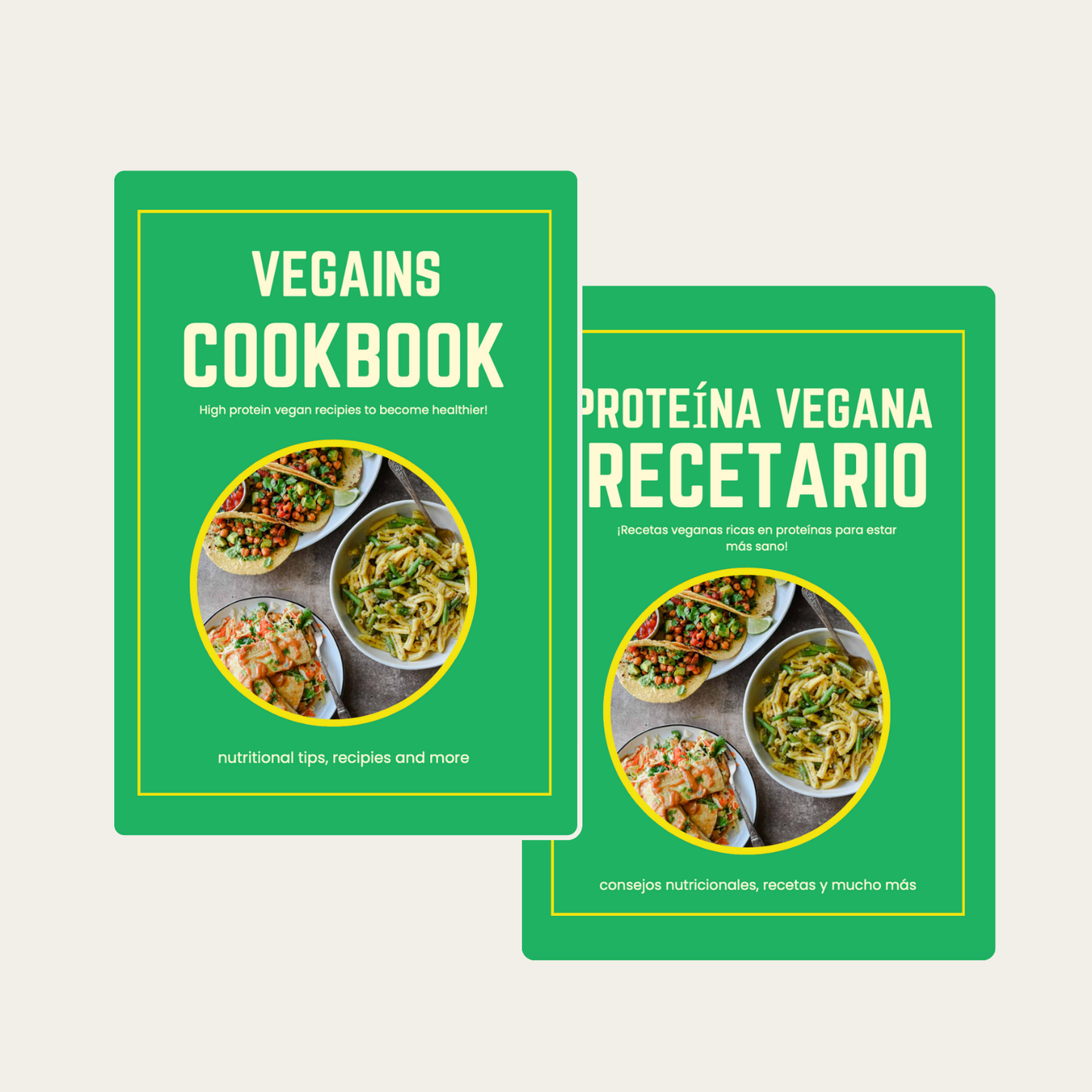 Vegains Protein Cookbook